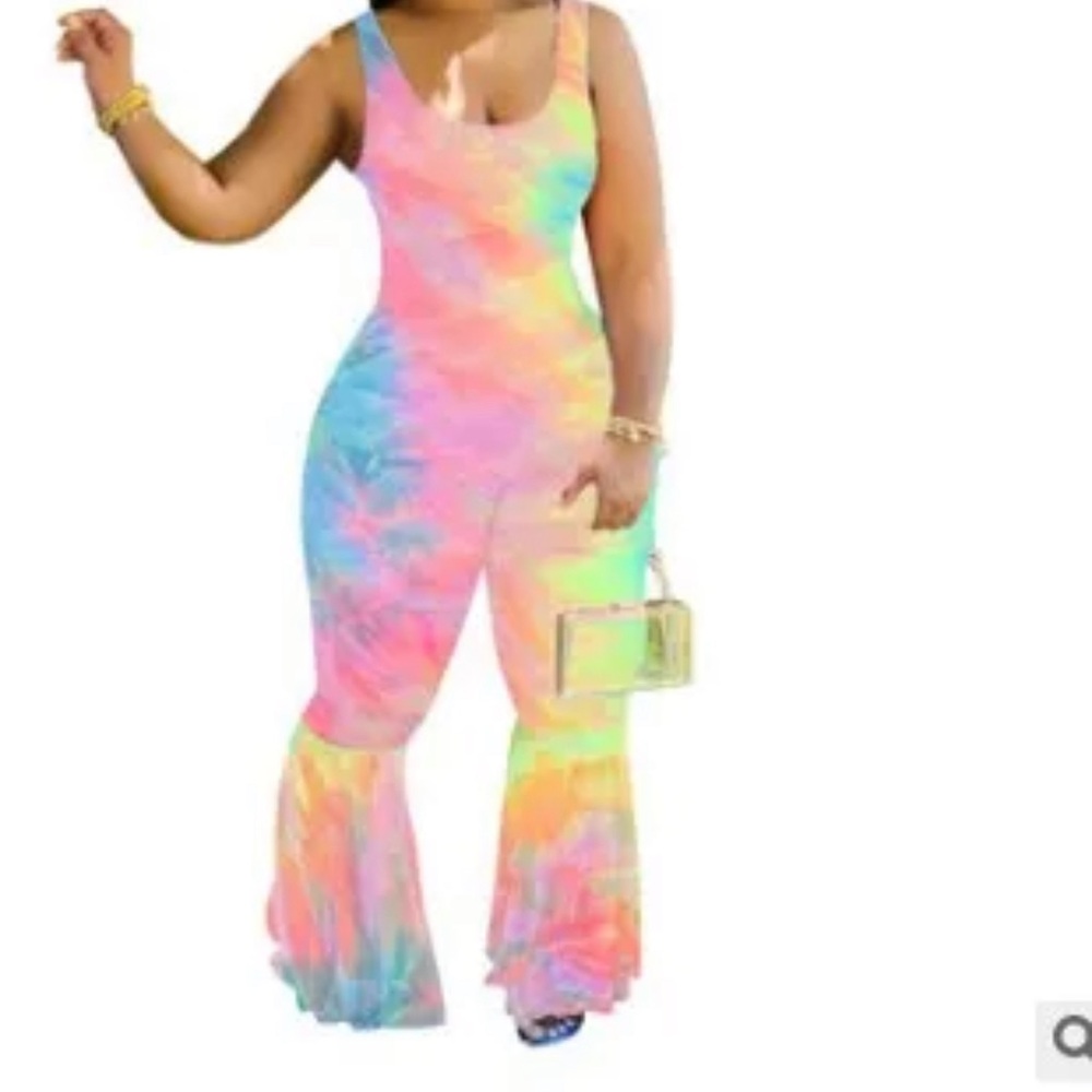 Tie-dye Jumpsuit